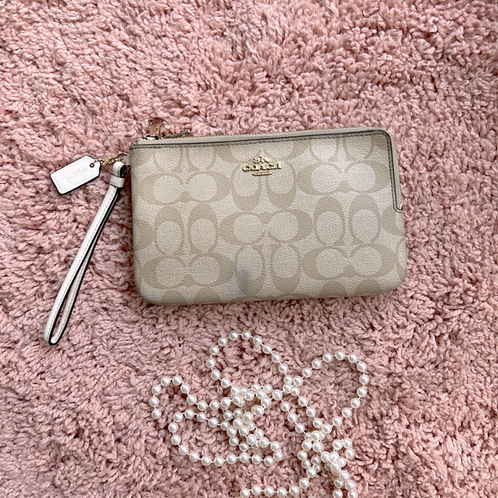 Coach wristlet/wallet